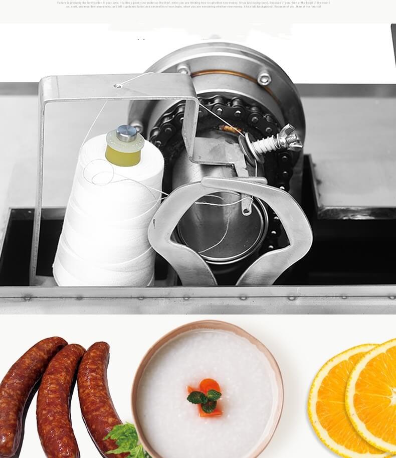 машина для обвязки мясных колбас