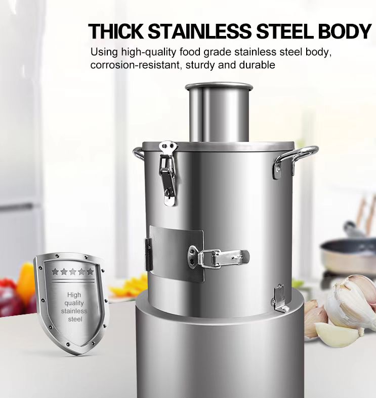 машина для обработки чеснока